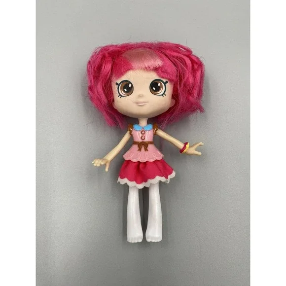 Shopkins Toys Shopkins Shoppies 55 Pvc Donatina Doll Pink Hair